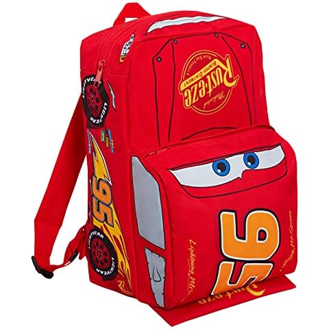 Disney Cars 3D Lightning McQueen Backpack Cover