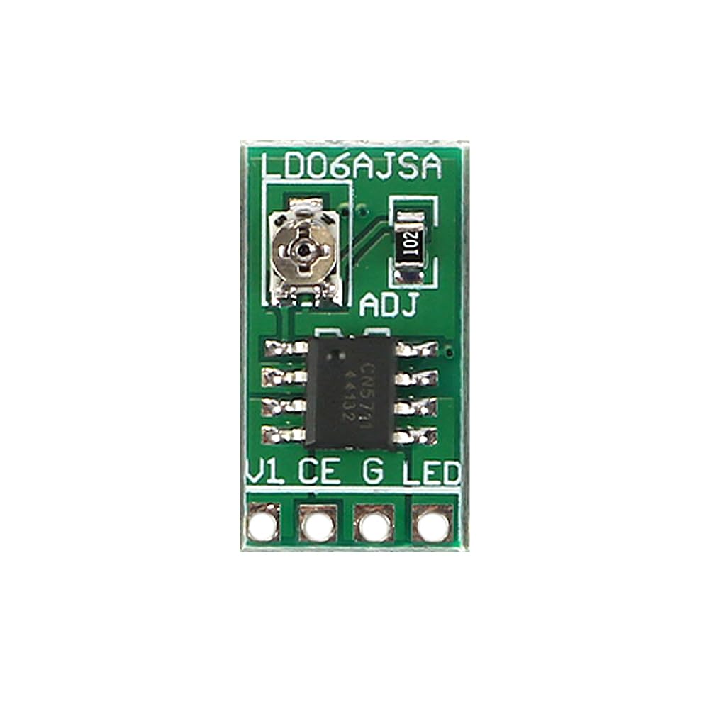 Produktbild von 10er-Pack LED-Treiberplatine Einstellbar 30–1500 MA – DC 3,3V/3,7V/5V/6V PWM-Konstantstromregler Für 1–16 LEDs, Überhitzungsschutz & Chip-Enable