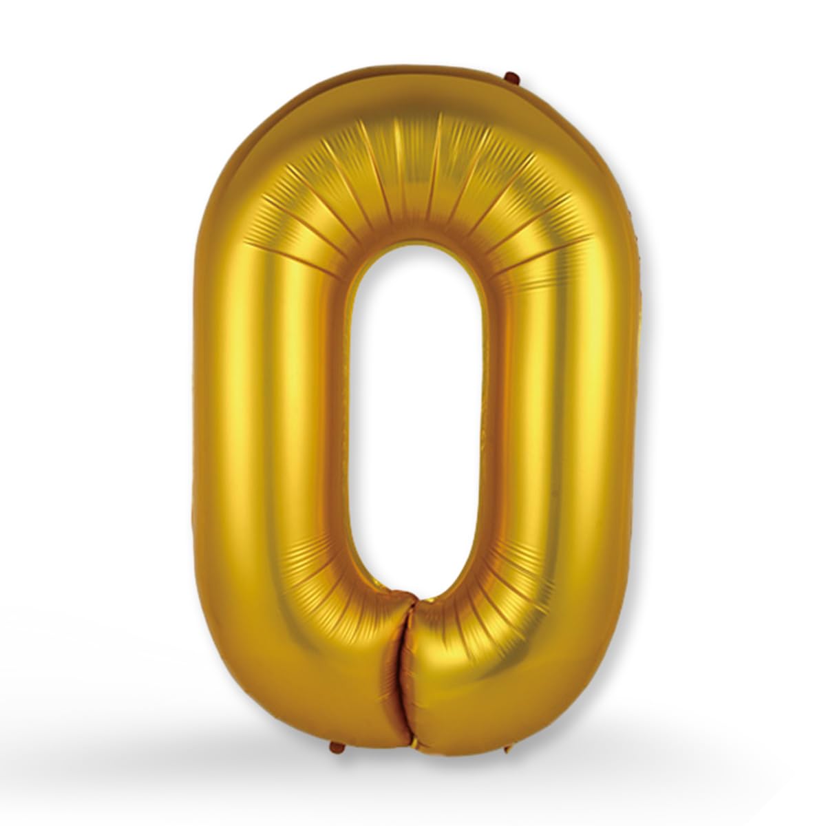 FUNXGO XXL Foil Balloon Letter O Gold Matt - Giant Letter Balloon Approx. 100 cm - Reinforced Material - For Helium & Air - Perfect for Birthday, Wedding & Party Decoration - Balloon O Gold — image 1