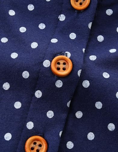 Bumeex Toddler Girls Dress Cotton Embroidery Applique Short Sleeve Dresses 2-7Y3