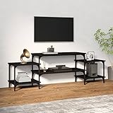 Organisation et rangement optimisés : Avec ses grandes étagères et son ample espace de stockage, organisez facilement votre décodeur, console de jeux, livres et accessoires. Il aide à maintenir un salon ordonné, fonctionnant comme un eckregal pratique.