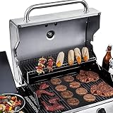 Denmay żeliwny ruszt/patelnia grillowa 43 x 21 cm do Charbroil, Enders Boston 3, Enders Monroe 3 Pro, Landmann Triton 3&4, Profi Cook PC-GG 1058/1059, Barbecook Siesta 310, Broil King