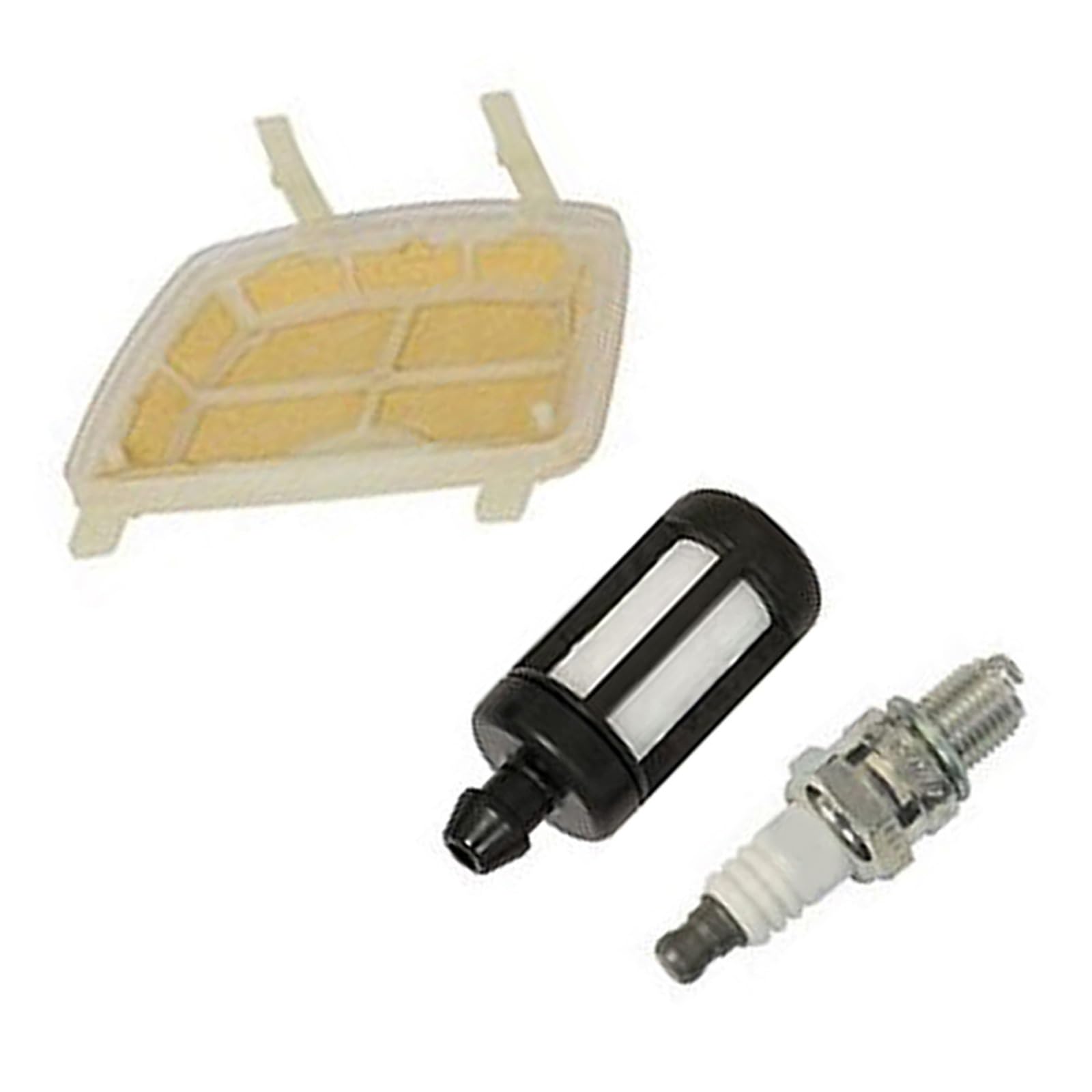 1set Spare Air Fuel Filter Assembly Chainsaw Replacement Accessories Attachment Spark Plug for Stihl MS181 MS 171 211