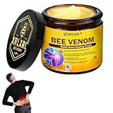 XRLXRL Bee Venom Relief Bone Healing Cream, Professional Bee Venom Cream for Activities, Bee Venom Joint & Bone Therapy cream for Back, Knee, Hands, Neck, Feet, for All Skin Types (1 Bottle)