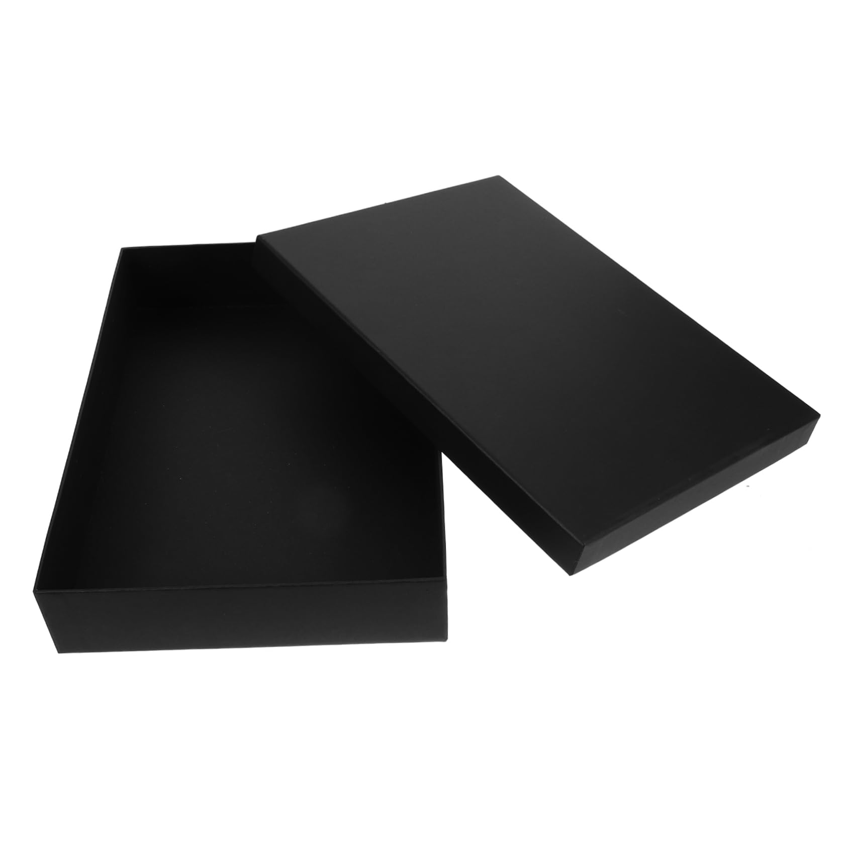 NAMOARLY Black Decorative Present Boxes for Wedding Bouquets Large Box Lids for Packaging Set of 1