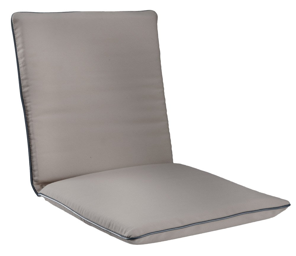 Coussin d'assise ergonomique seapo gris argent pour mal de dos - 3