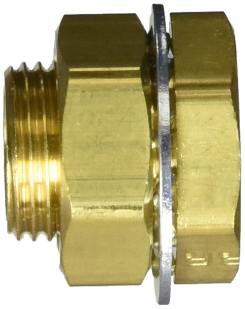 Parker Hannifin 207ACBHS-4-pk5 Air Brake-AB Anchor Coupling Fitting, Brass, 1/4" Female Thread (Pack of 5)