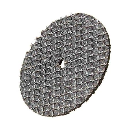 DIY Crafts Profession Fiberglass Reinforced Cut Off Wheel Disc Saw Blade with 1/8-inch Connection Clamp for Dremel Tool. (Design No # 1, Pack of 10 Pcs)