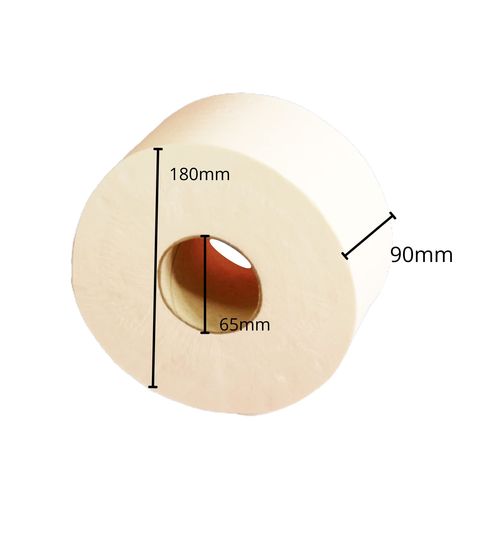 LOT 12 PAPIER HYGIENIQUE - MINI JUMBO OUATE B