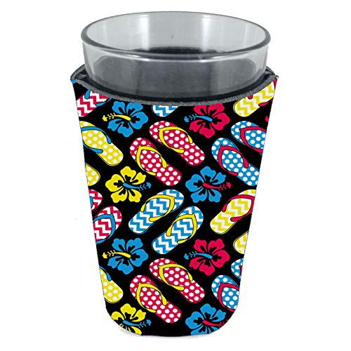 Coolie Junction Flip Flop Pattern Pint Glass Coolie