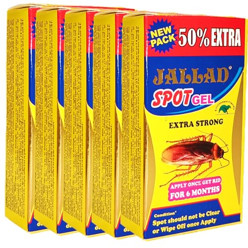 See full amazon price history chart for JALLAD SPOT GEL Cockroach Gel Formula Spot Gel Economy Pack (Multicolour, 10 Grams extra 5 grams 15g), Pack of 5 JALLAD SPOT GEL Cockroach Gel Formula Spot Gel Economy Pack (Multicolour, 10 Grams extra 5 grams 15g), Pack of 5 (B07T26FZ2X) Amazon Price History, Amazon Price Tracker