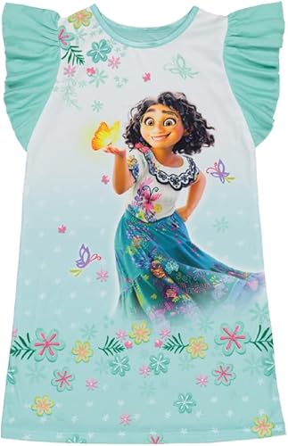 Disney Girls' Nightgown, Soft & Cute Pajamas for Kids