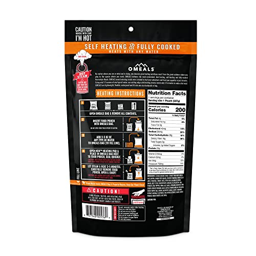 Omeals Turkey Chili With Beans-Mre-Sustainable Premium Outdoor Food-Extended Shelf Life-Fully Cooked W/Heater-No Refrigeration-Perfect For Outdoor Enthusiasts, Travelers, Emergency Supplies-Usa Made #TOP1