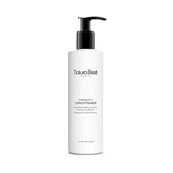 Natura Bisse Smooth Conditioner, Hydrating & Nourishing Conditioner, Rosemary & White Tea Scent, For All Hair Types, 10 Oz