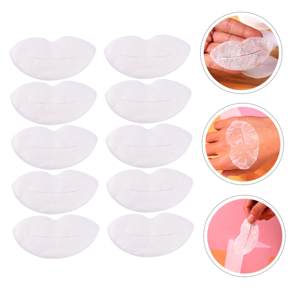 Healeved 3000stücke Lip Masken Aus Atmungsaktivem Material Für Optimale Lippenpflege Ultra-dünn Einfach Zu Verwenden Hohe Absorption Für Frauen
