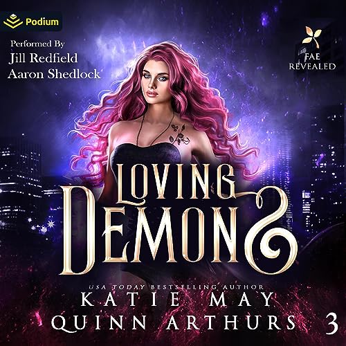 Loving Demons Audiolibro Por Katie May, Quinn Arthurs arte de portada