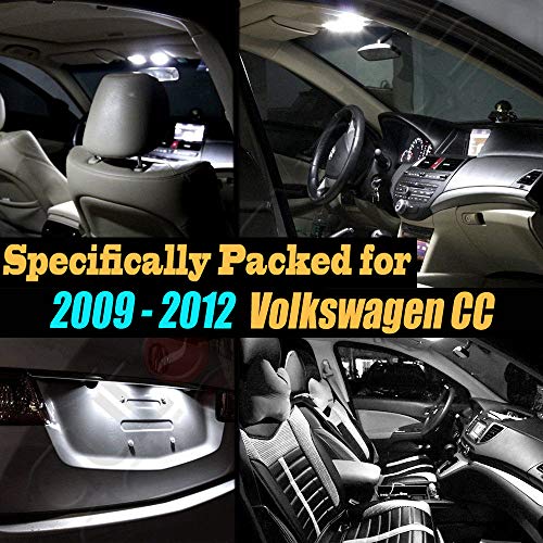 Kit LED interior 18 piezas blanco frío 6000K Volkswagen CC miniatura 2