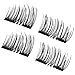 Produktbild Ballylelly 4PCS / SET Leichte natürliche dicke Wimpern 3D Magnetic Handmade Women Thick False Eyelashes Tool 001