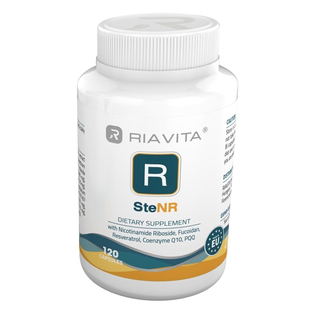 SteNR | NADH Booster | Q10 Coenzyme | Anti-Aging | Energy Boost | Anti-Fatigue | Stem Cell Mobilization | 120 Capsules