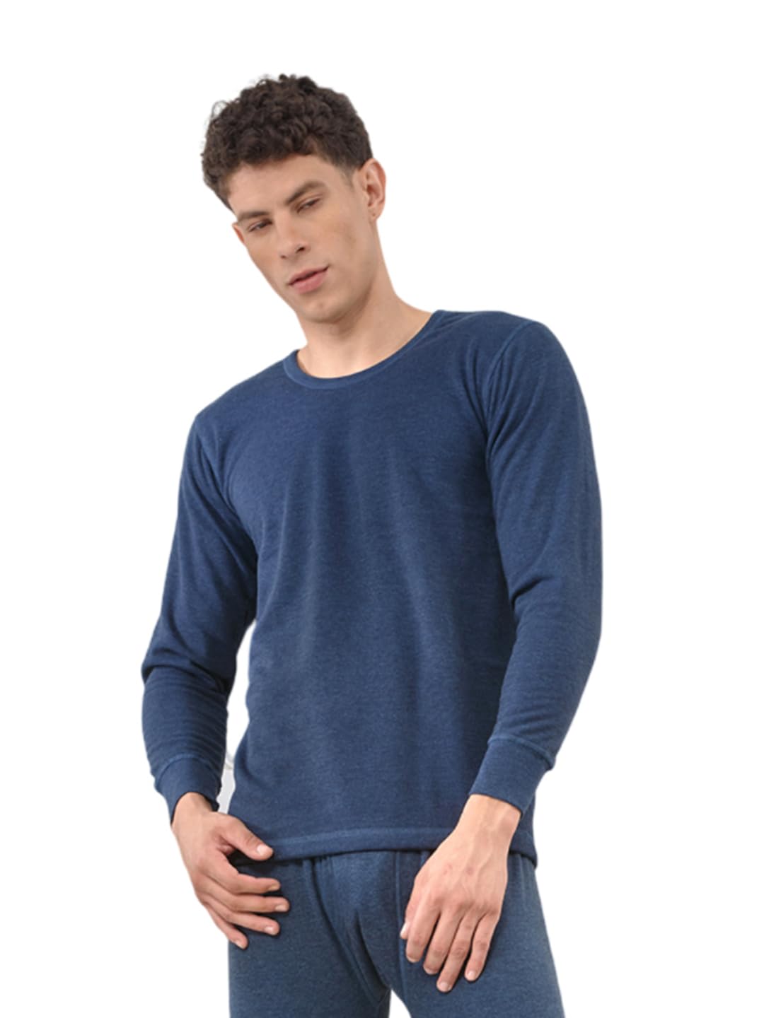 lux inferno Men's Solid Regular Fit Thermal Vest-picture-16