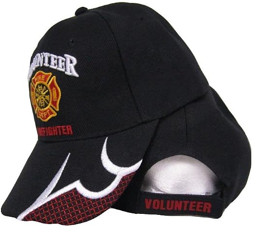AES Black Volunteer Firefighter Fire 