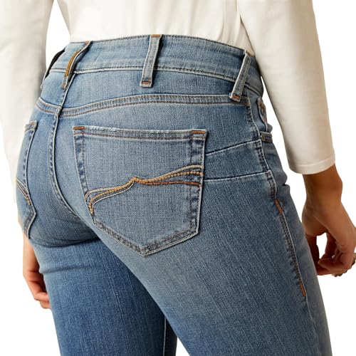 ARIAT Women's Mid Rise Allison Boot Cut Jeans, California, 303