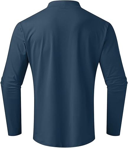 Miniatura 3 de WYUTX Men's Turtle Neck Shirts Lightweight Mock Turtleneck Sweater Long Sleeve Knitted Slim Fit T Shirts Basic Underwear Tops