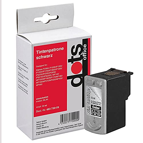 Encre ers.Canon CL-41 DOTS 1501 cartouche de rechange jet d'encre couleur 4030-dots