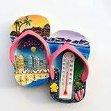 gandia playa Playa Gandia España Imán Resina Artesanía