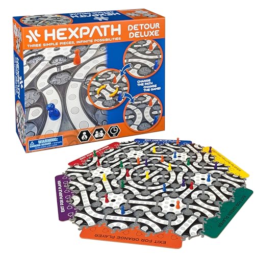 HexPath Detour Deluxe juego de mesa estratégico 7 en 1 miniatura 1