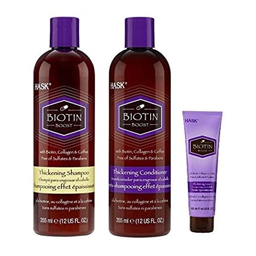 Hask Shampoo, Conditioner and Cream 12oz Duo (BIOTIN BOOST)
