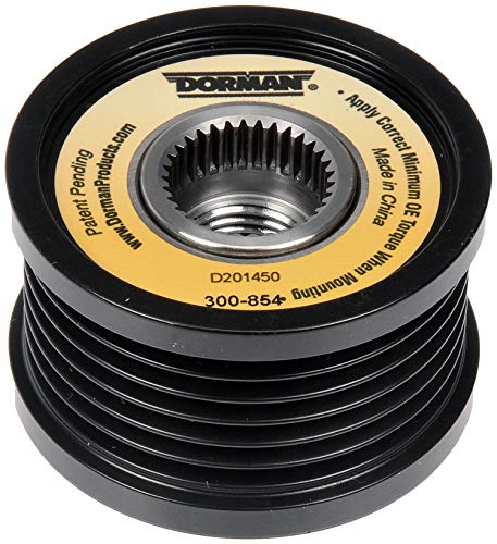 Alternator pulley Dorman 300-854 pour rotation fluide