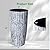 GreatBuddy Tall Planters for Outdoor Indoor Plants, 20" Outdoor Planters for Porch, Front Porch Planter with Shelf Insert, Gray, 2 Pack