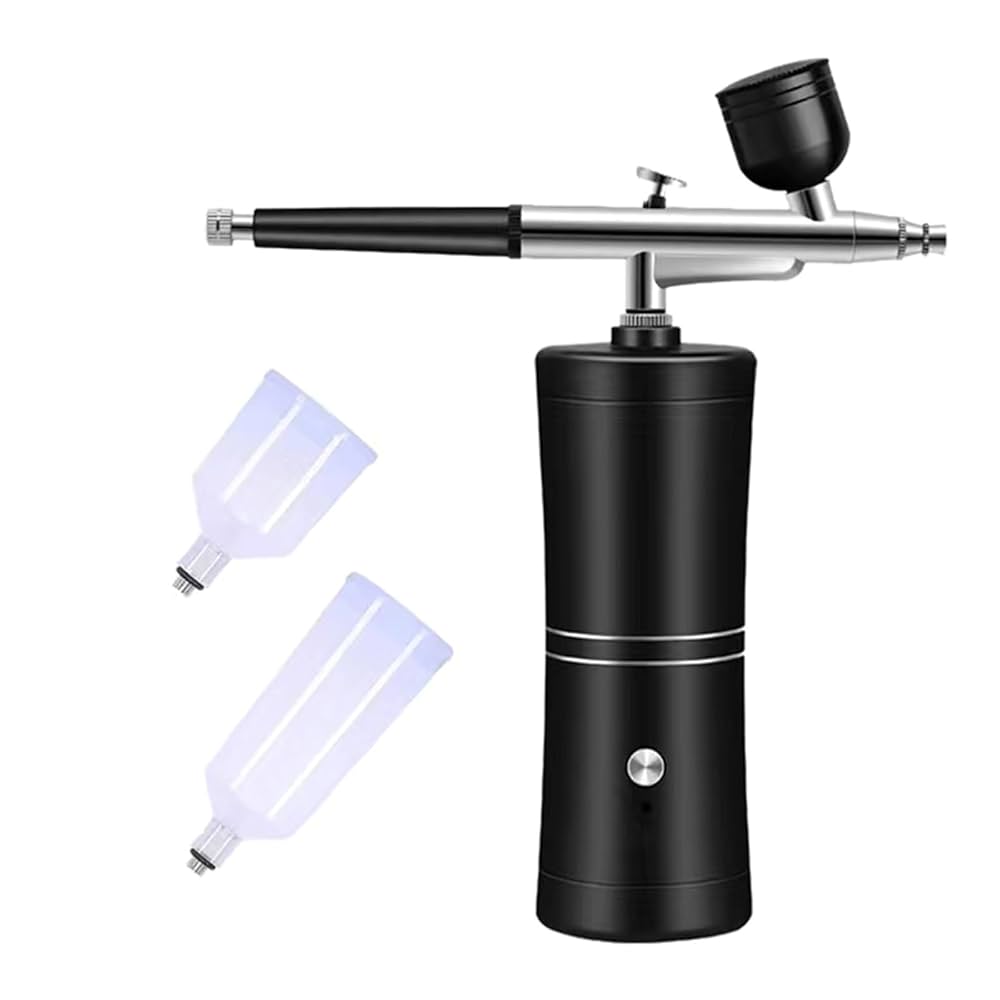 Amazon.co.jp: ポータブルエアブラシ塗装用コンプレッサー付き