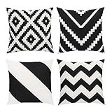 Maliton Pillow Covers 18x18, Decorative Couch Pillows, Throw Pillow Covers for Living Room,...