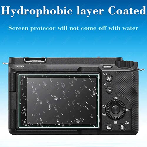ULBTER Displayschutz Schutzfolie für Sony Alpha A6700 ZV-E10 II A7C II ZV-E1, Displayschutzfolie ZVE10 II 7C II A7CII 6700 ZVE1 Kamera & Blitzschuhabdeckung Zubehör, 9H Härte Glas -[3+2 Stück]