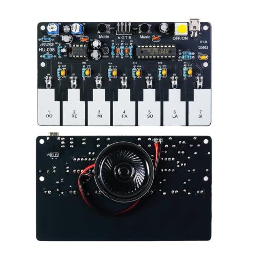 Gikfun DIY Electronic Piano Soldering Kit-12 Sounds, LED, Graphic Coding by Gikfun - Used condition - Image 8