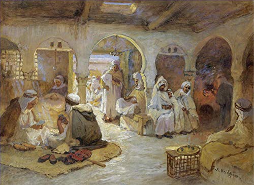 Peintures sur toile de maître arabes et tableaux à l'huile célèbres