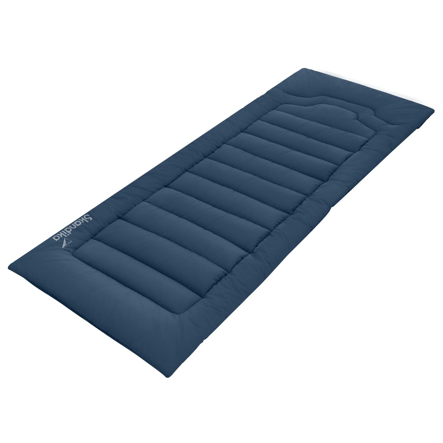 Skandika Campingligkussen, 203 x 76 cm, vulling van polyester, geschikt voor Skandika ligstoel Viia, incl. pakzak, kussen voor veldbed, ligstoel, tuinligstoel, camping, outdoor, reizen