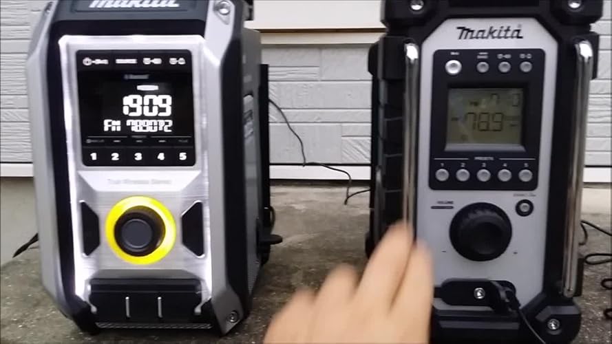 オサムさま専用 マキタ 充電式ラジオ BluetoothMR108 ブラック Amazon.co.jp: マキタ 充電式ラジオ 黒 10.8V/14.4V/18V対応