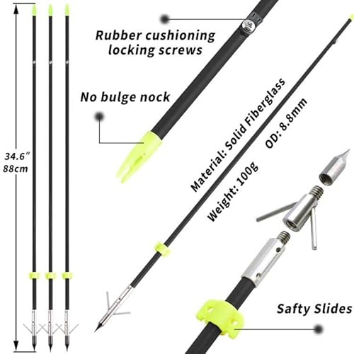 Surwolf Archery Bowfishing Compound Bow Kit Rth 30-70 Lbs Draw Length 23.5"-31", Ibo 325Fps, Target Shooting Bow With Accessories For Bowfishing Archery Hunting (Camo Bowfishing Kit) #TOP5