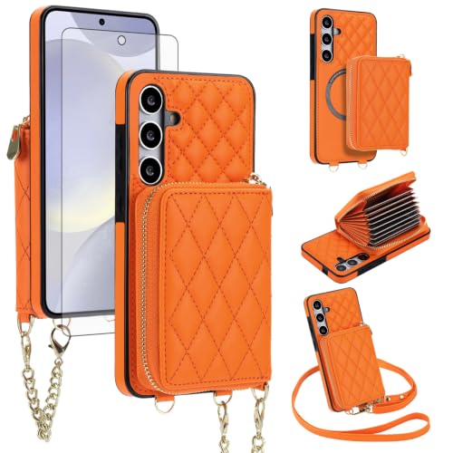 Étui cordon Samsung Galaxy S24 Plus pour femme pour garder les mains libres