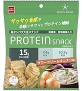 おやつカンパニー サクサク食感 プロテインスナックサワークリームオニオン味 40g×12袋