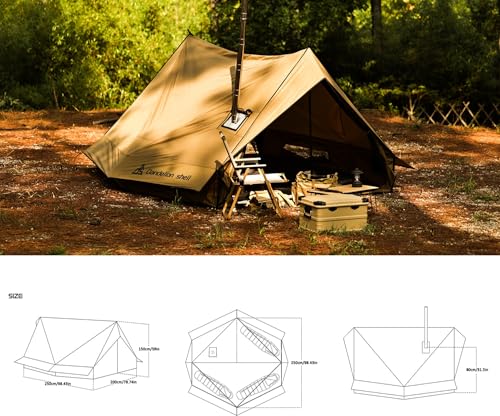 Dandelion Shell Hot Tent X3