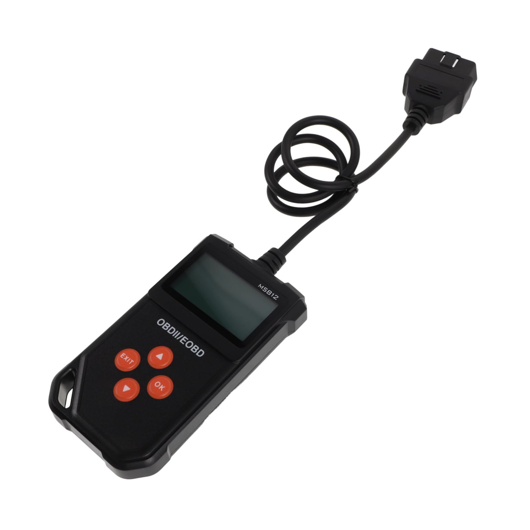 Escáner Obd2 Negro para Diagnóstico Completo de Vehículos