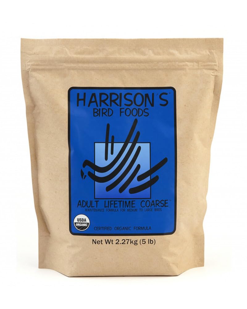 Piumer -Pienso de Mantenimiento Harrison Grueso Lifetime COARSE para Loros 2.27 kg