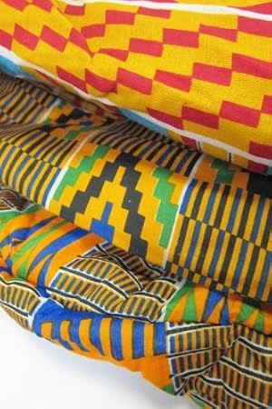 African Kente Cloth Djembe Drum Bag - 16x26 Extra Large