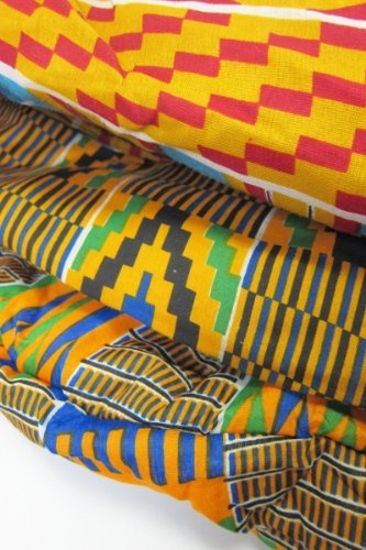 African Kente Cloth Djembe Drum Bag - 16x26 Extra Large - Thumbnail 5