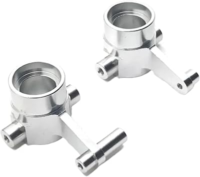 RC Car Parts for Hb for Toys for ZP1001 ZP1002 ZP1003 ZP1004 ZP1005 ZP1008 ZP1010 2pcs Metal Steering Cup Steering Block 1/10 RC Car Upgrade PartsSilver