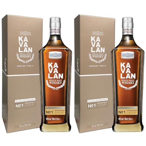 Jo fBXeB[ZNg No.1 700ml 2{Zbg / MtgBox pEBXL[̒ Kavalan Distillery Select No.1